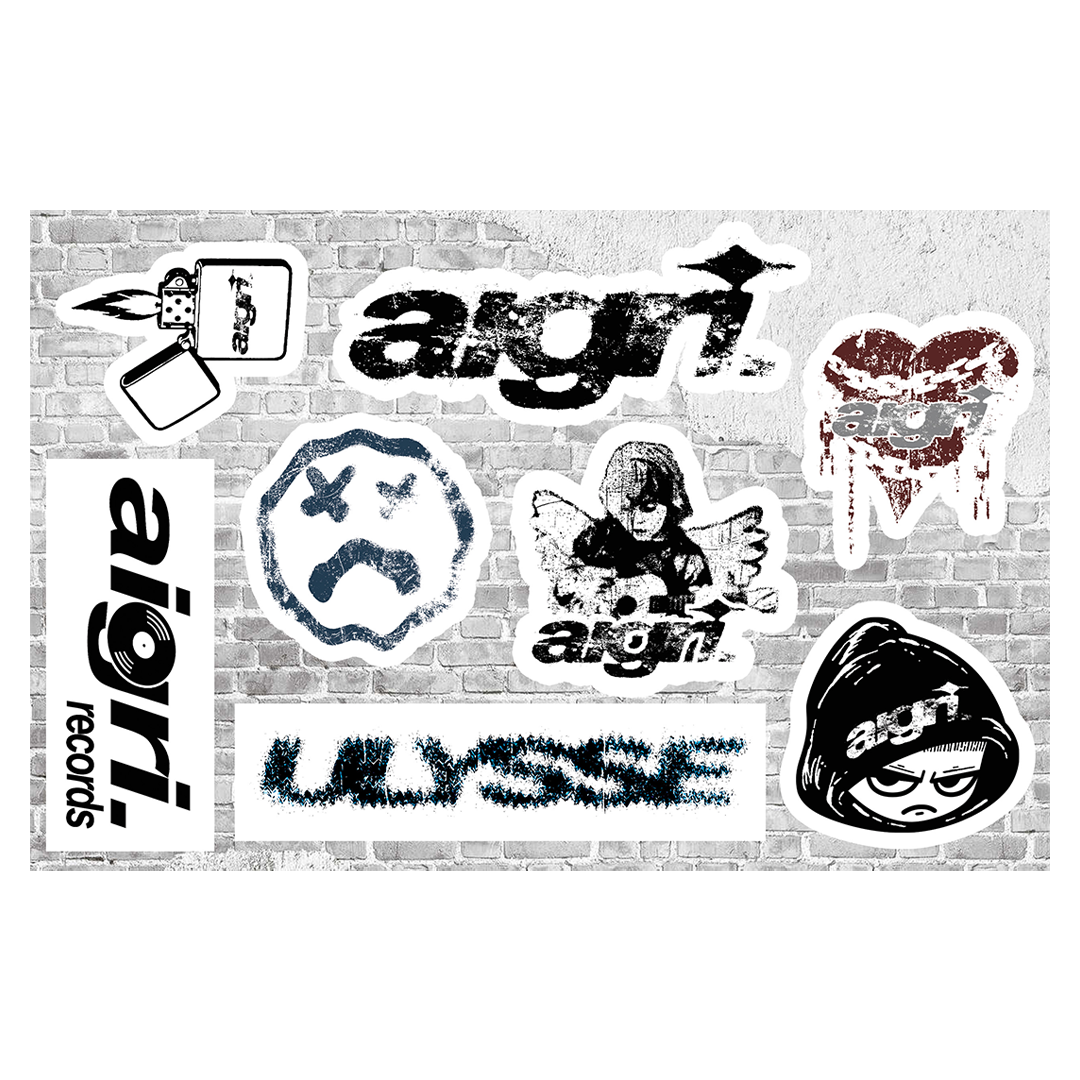 Planche de stickers AIGRI